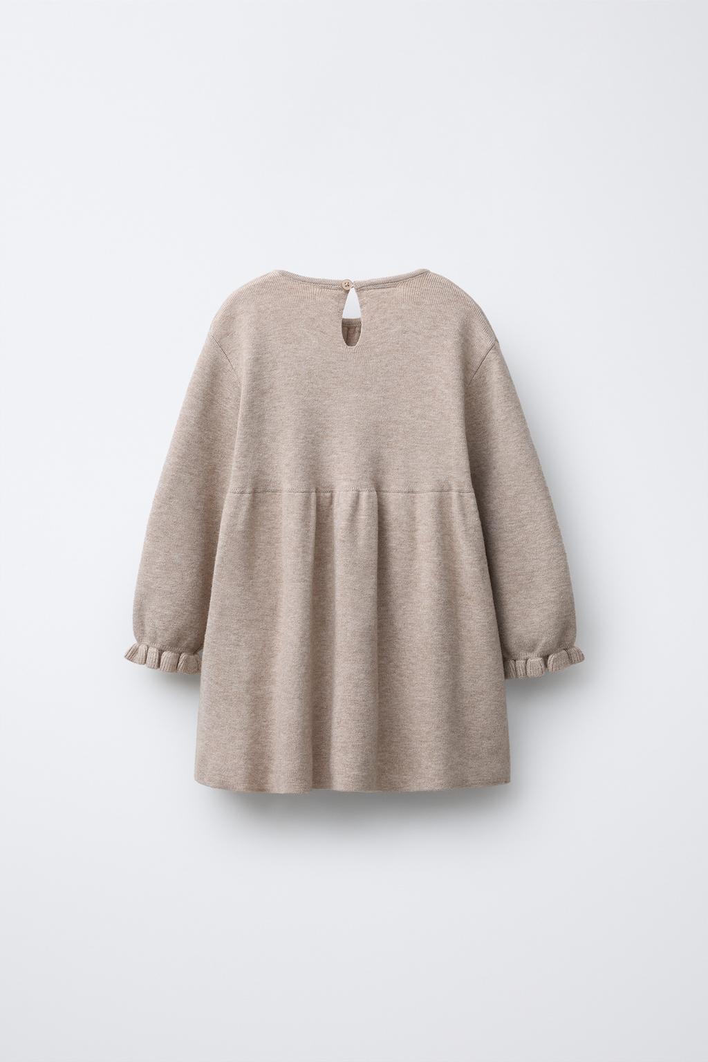 ТРИКОТАЖНОЕ ПЛАТЬЕ С БАНТАМИ