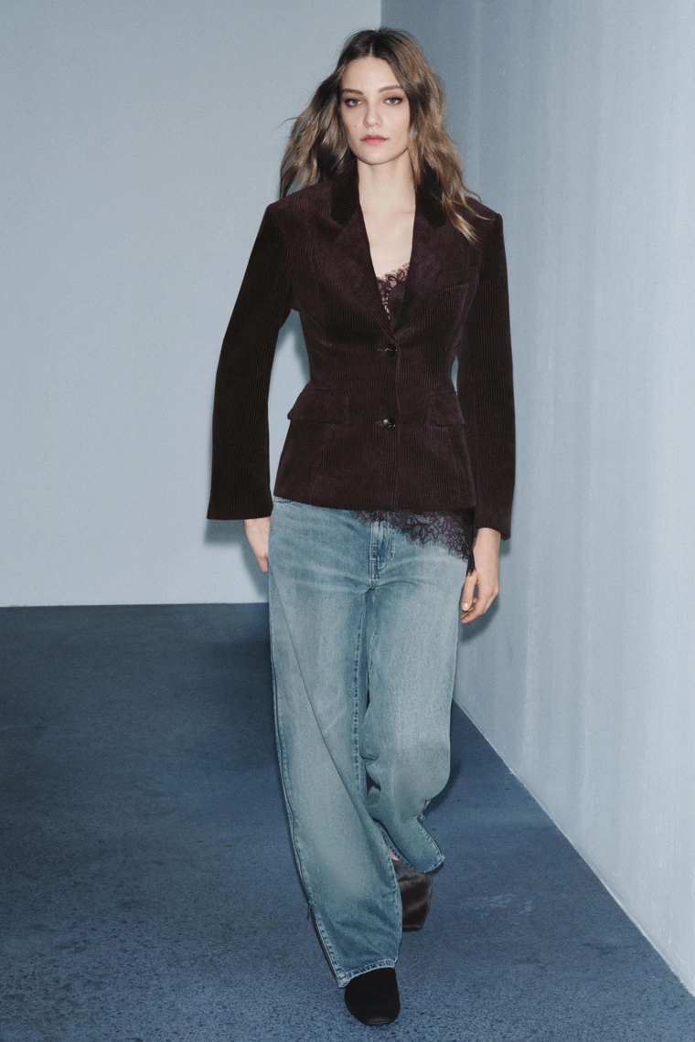 ДЖИНСЫ СО СРЕДНЕЙ ПОСАДКОЙ И ЗАСТЕЖКАМИ-МОЛНИЯМИ — ZW COLLECTION LIMITED EDITION