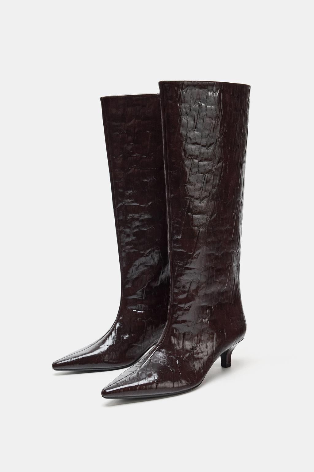 САПОГИ НА СРЕДНЕМ КАБЛУКЕ