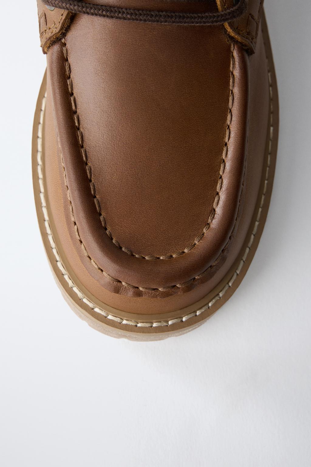 БОТИНКИ КОЖАНЫЕ С ПОДКЛАДКОЙ