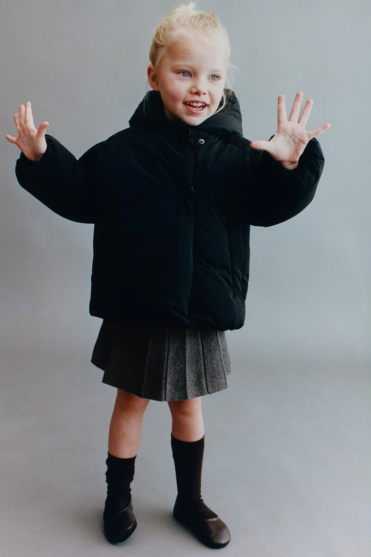 ВЯЗАНАЯ ЮБКА В СКЛАДКУ С ШЕРСТЬЮ