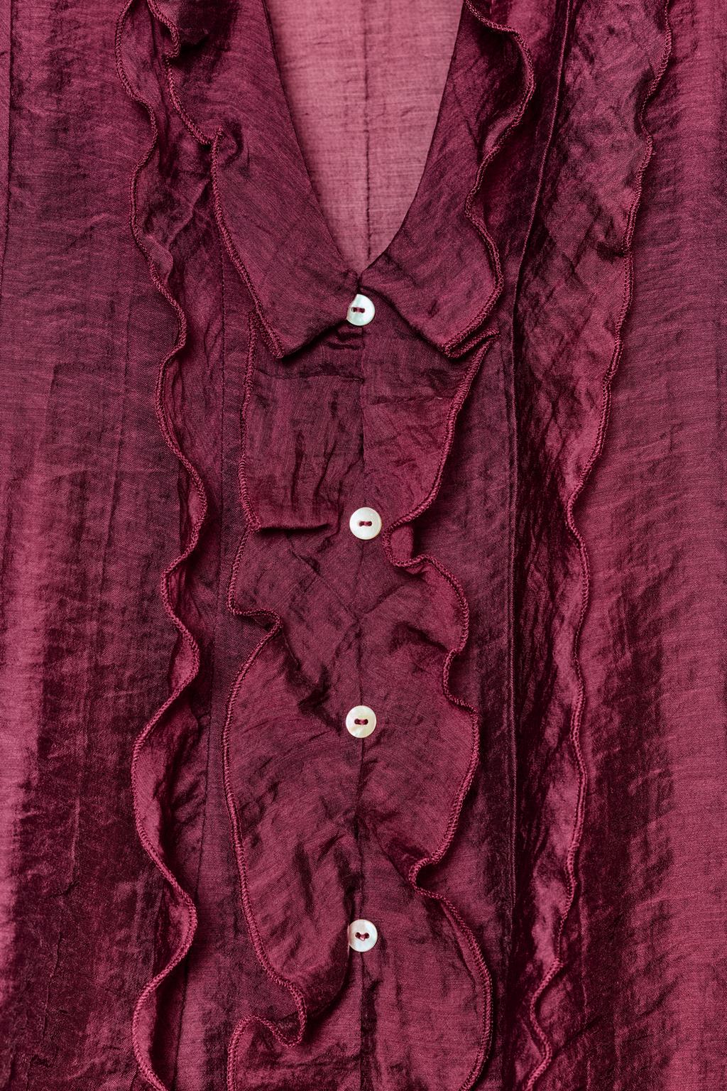 БЛУЗА С ВОЛАНАМИ