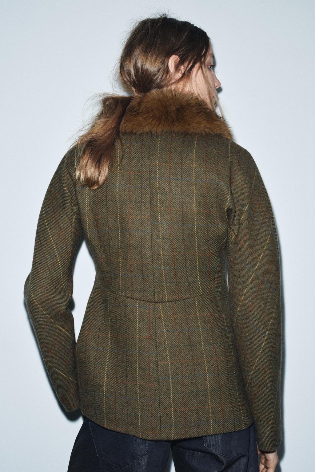 БЛЕЙЗЕР ИЗ СМЕСОВОЙ ШЕРСТИ — ZW COLLECTION