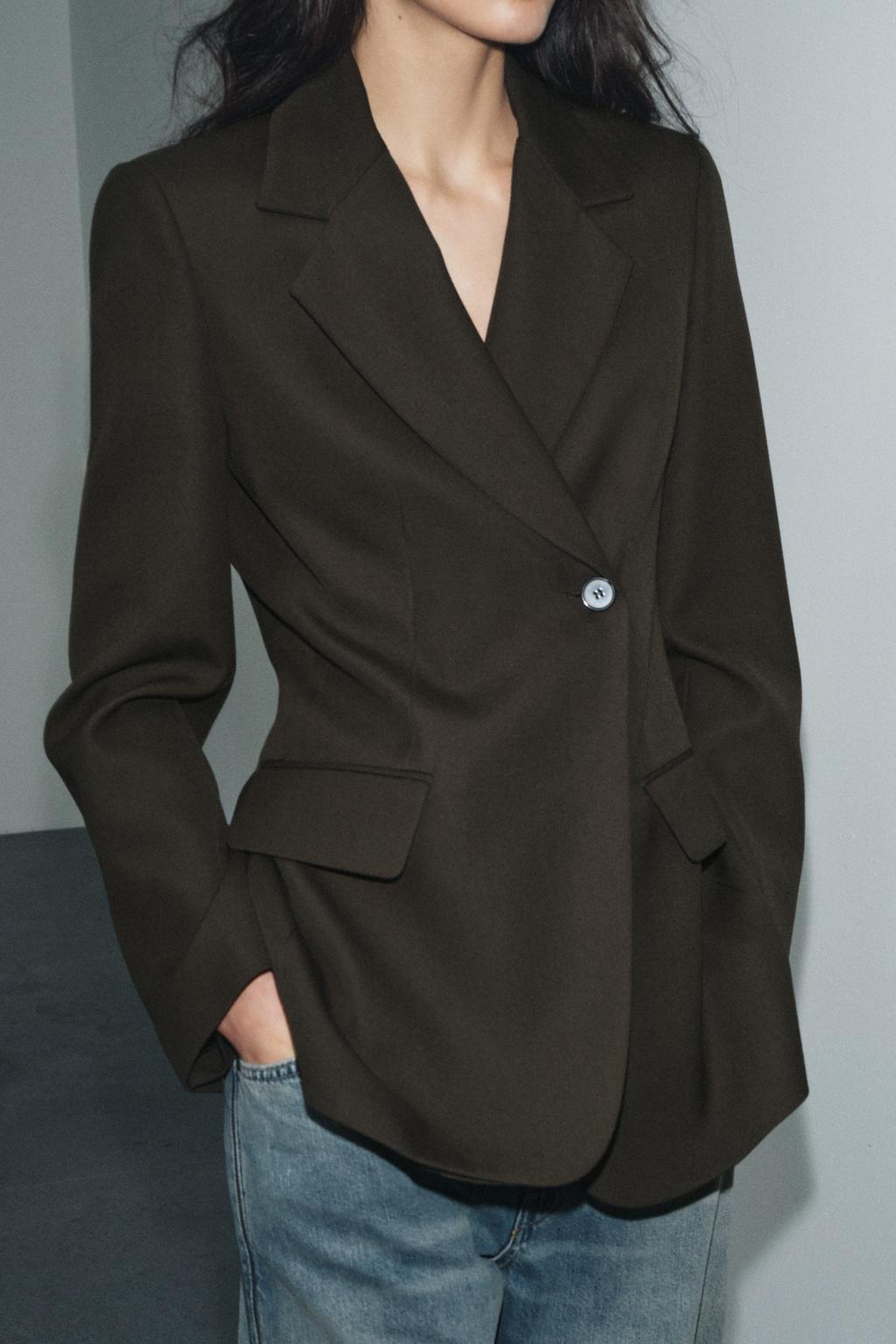 БЛЕЙЗЕР ПРИТАЛЕННОГО КРОЯ — LIMITED EDITION, ZW COLLECTION