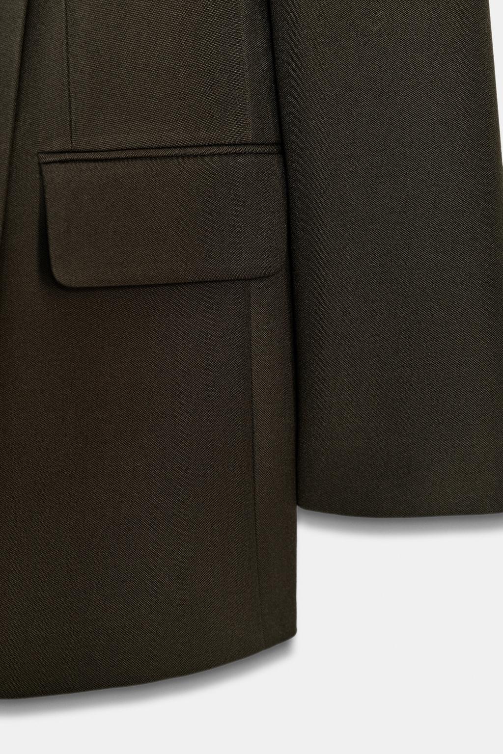 БЛЕЙЗЕР ПРИТАЛЕННОГО КРОЯ — LIMITED EDITION, ZW COLLECTION