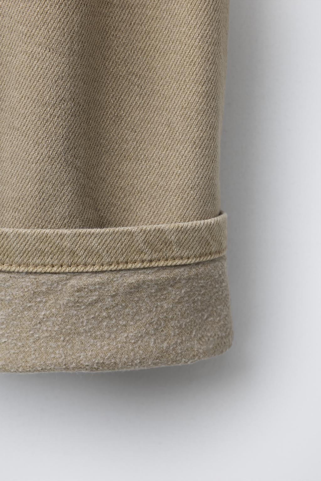 БРЮКИ КАРГО ИЗ САРЖИ С КАРМАНАМИ И ШАХМАТНЫМ ПРИНТОМ