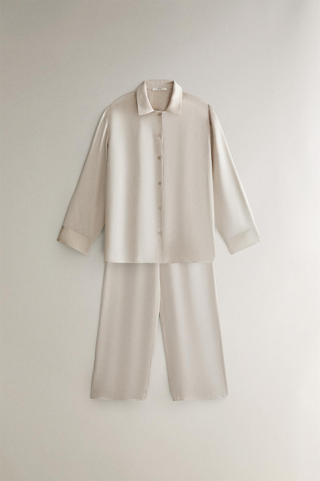 Брюки из шелка