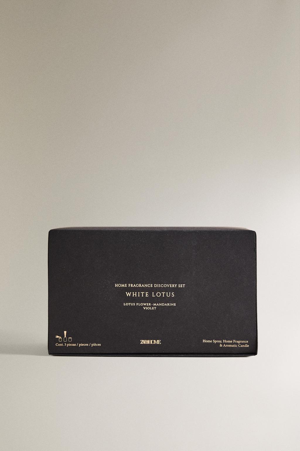 Набор подарочный white lotus (набор из 3 предметов)