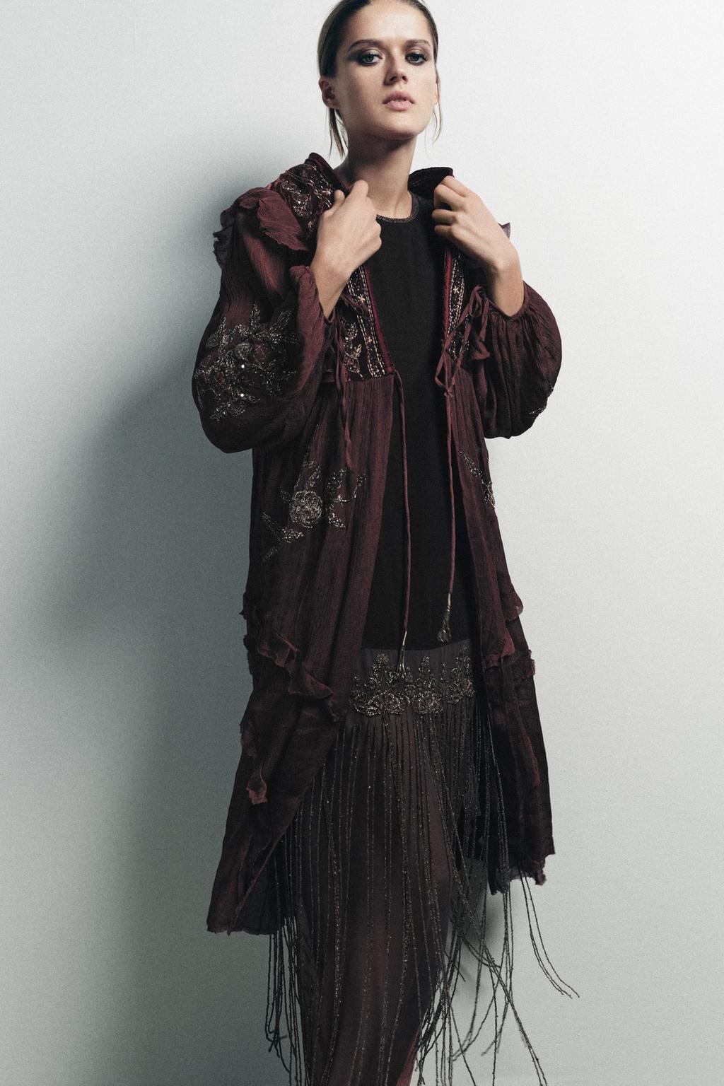 КОМБИНИРОВАННЫЙ ТОП ИЗ ЖОРЖЕТА С ПАЙЕТКАМИ