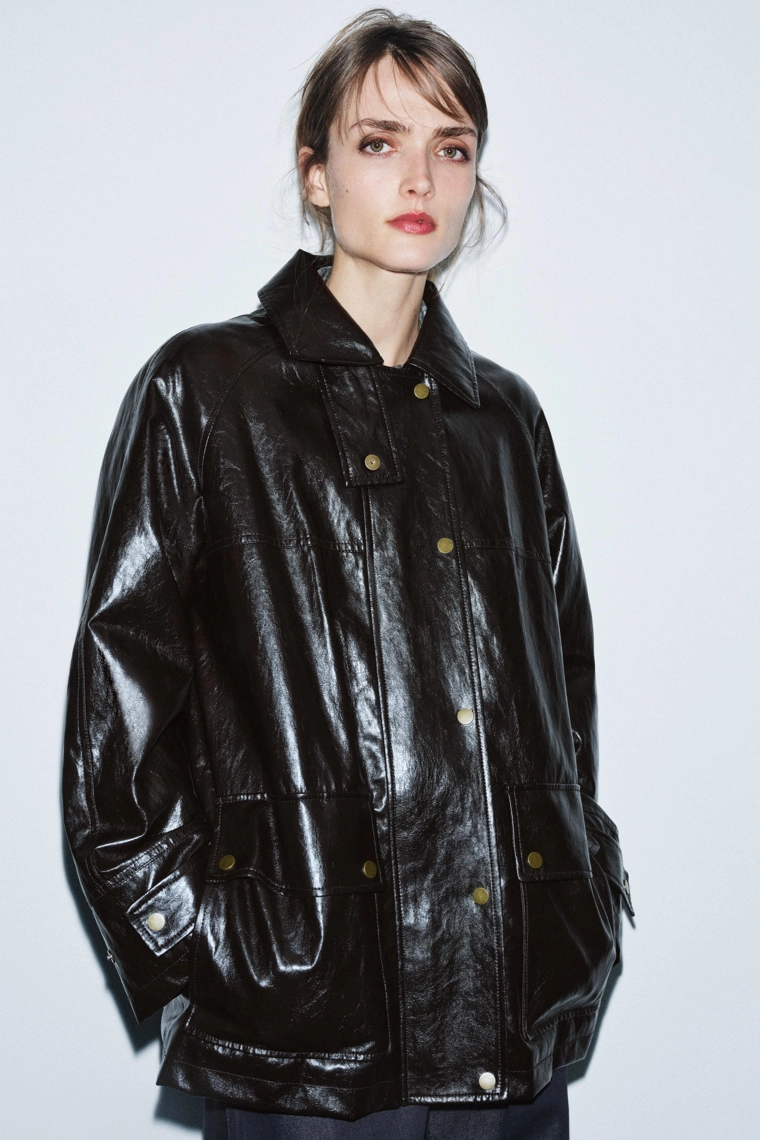 КУРТКА С МЕХОВЫМ ВОРОТНИКОМ — ZW COLLECTION