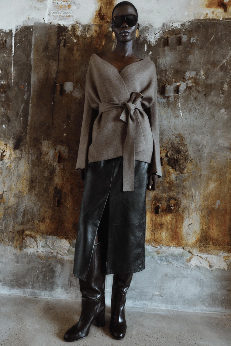 КАРДИГАН С ПОЯСОМ