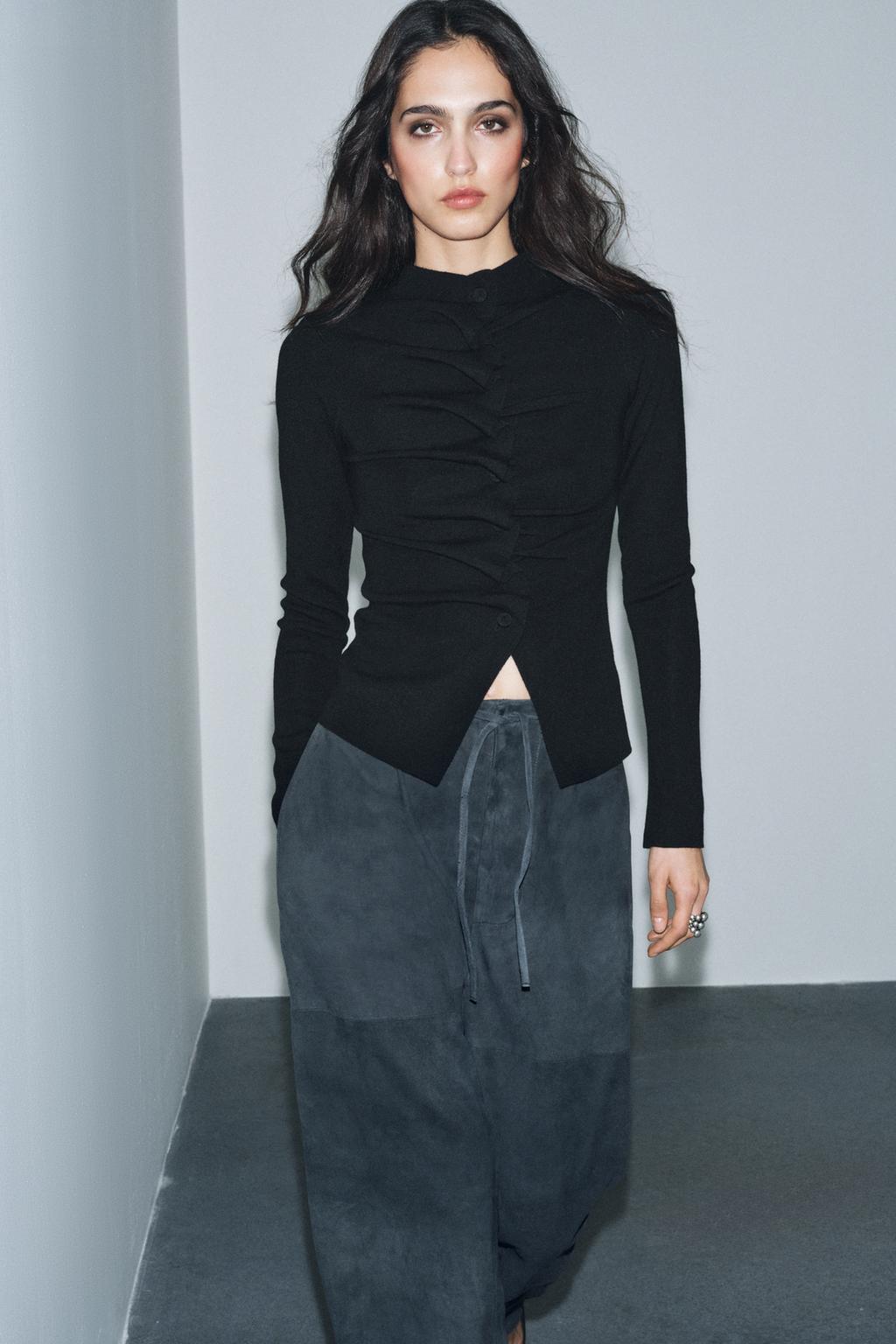 ДРАПИРОВАННЫЙ КАРДИГАН