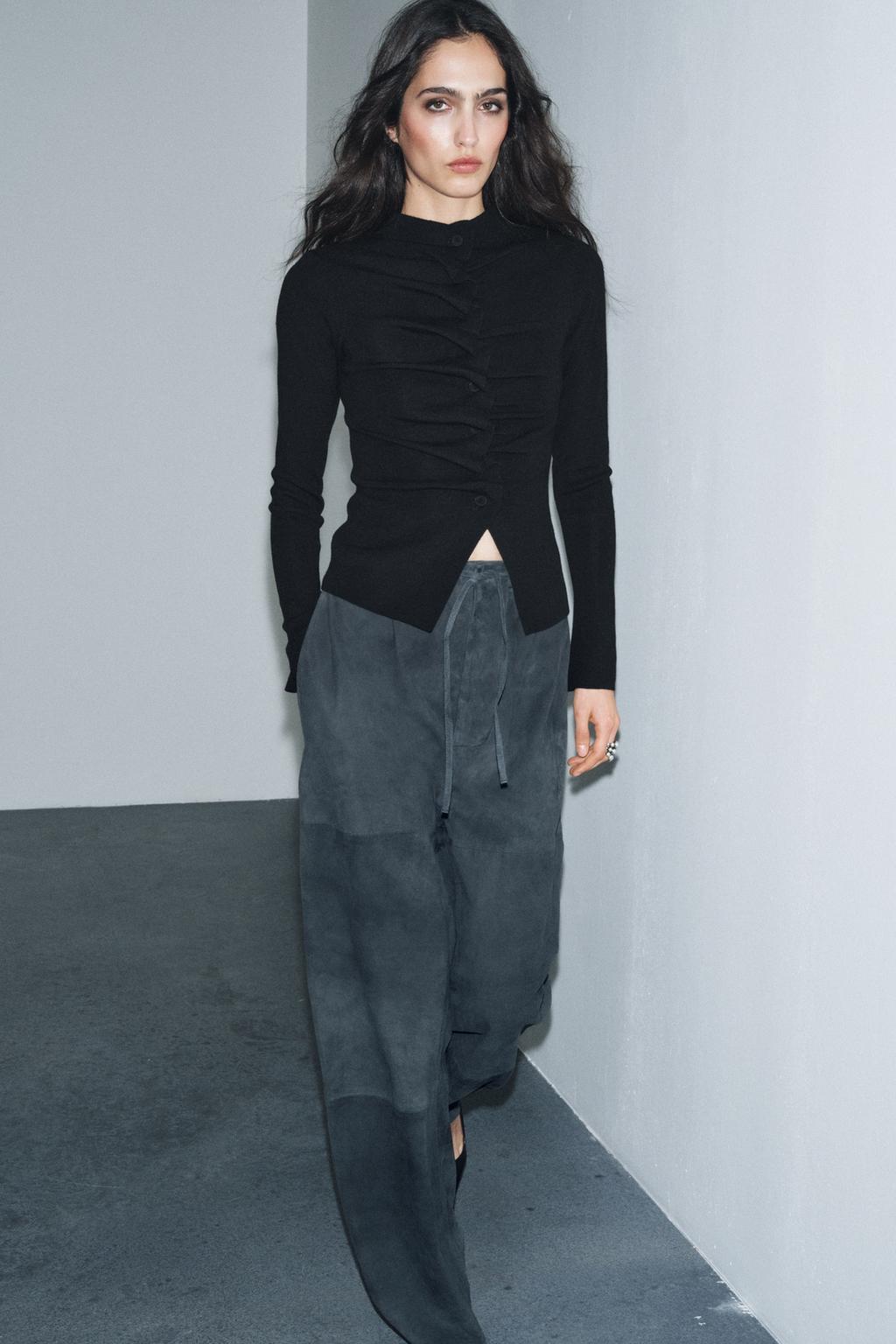 ДРАПИРОВАННЫЙ КАРДИГАН