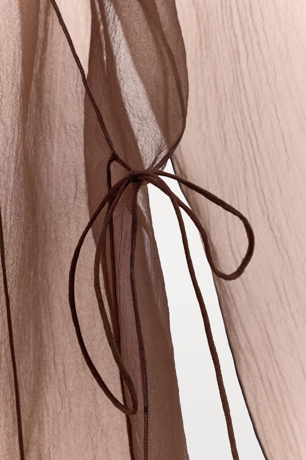 КИМОНО ИЗ ОРГАНЗЫ