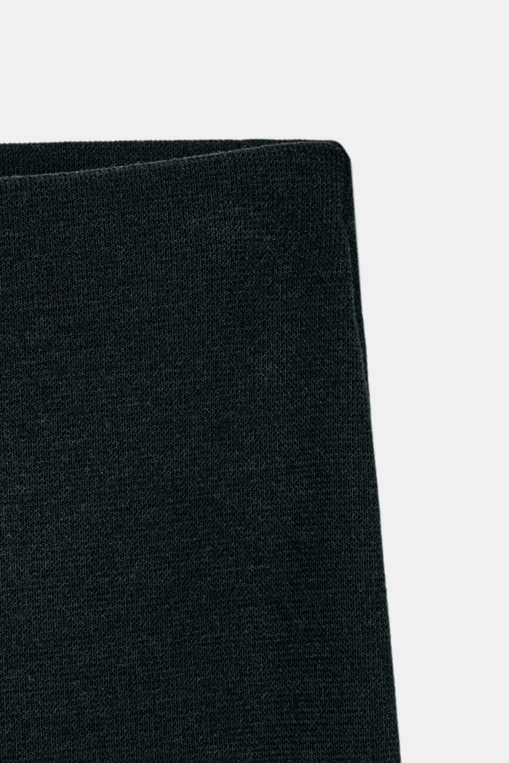 ЮБКА МИДИ ИЗ МЯГКОЙ ТКАНИ