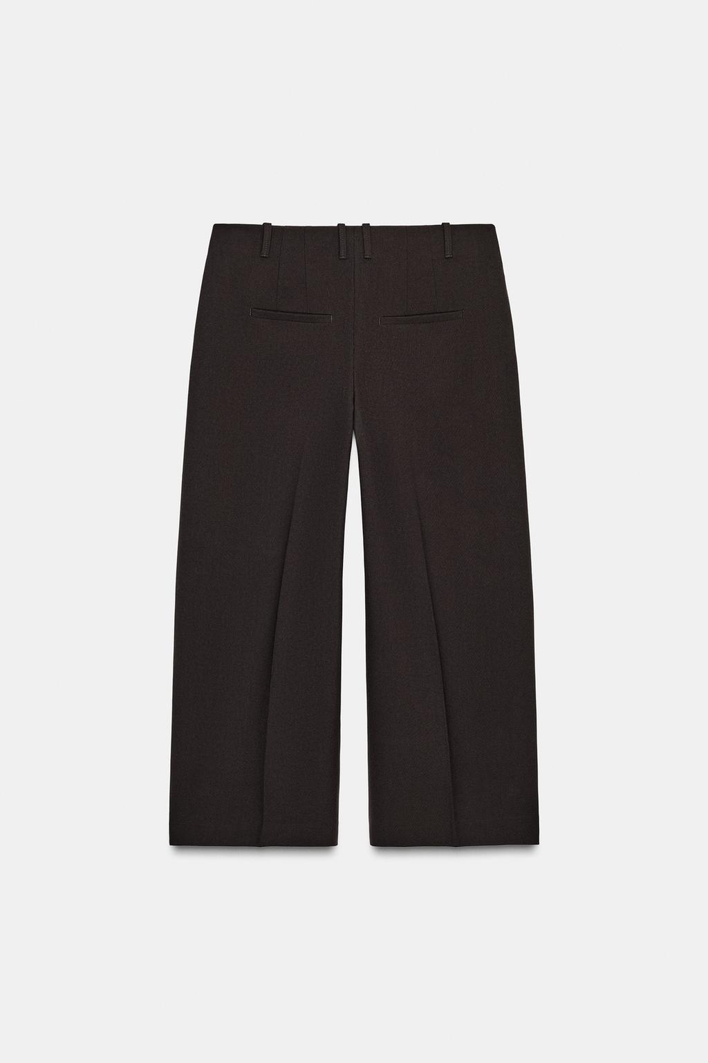 УКОРОЧЕННЫЕ БРЮКИ ПРЯМОГО КРОЯ — ZW COLLECTION