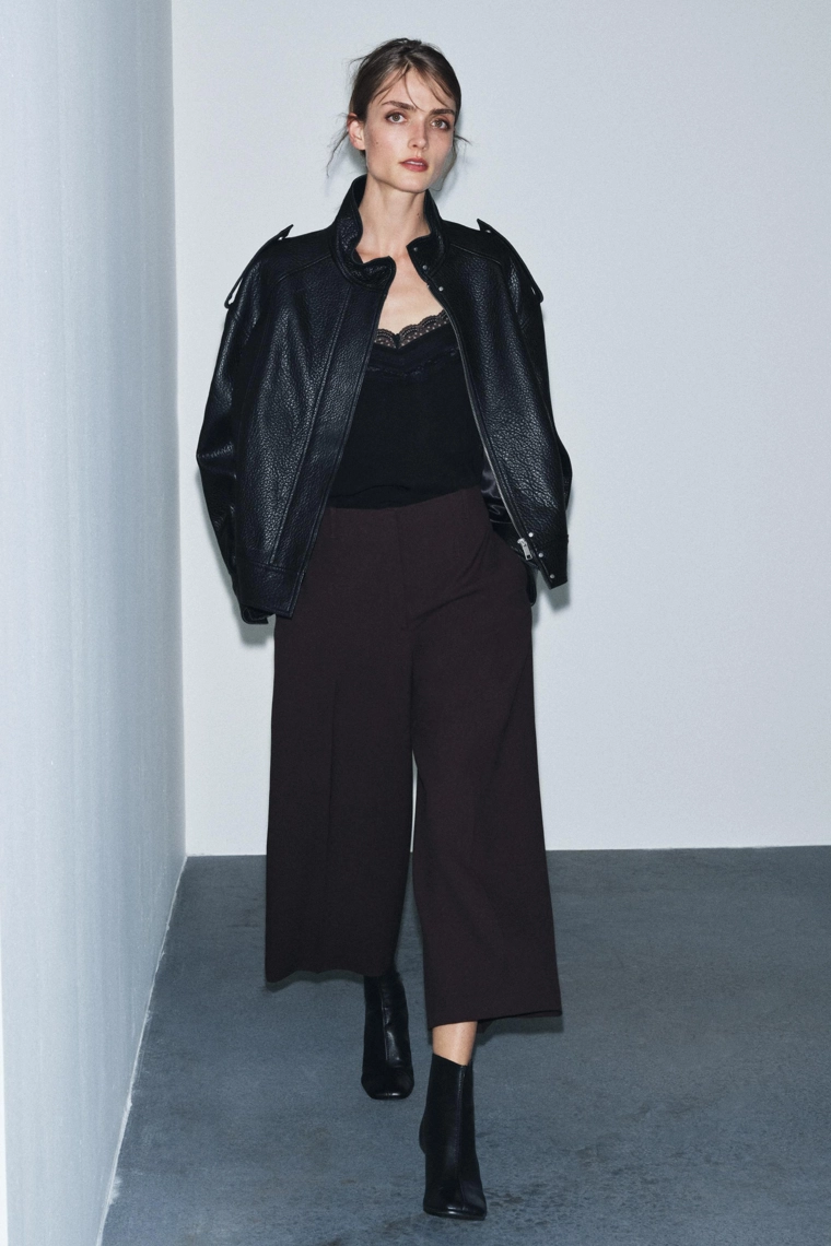 УКОРОЧЕННЫЕ БРЮКИ ПРЯМОГО КРОЯ — ZW COLLECTION