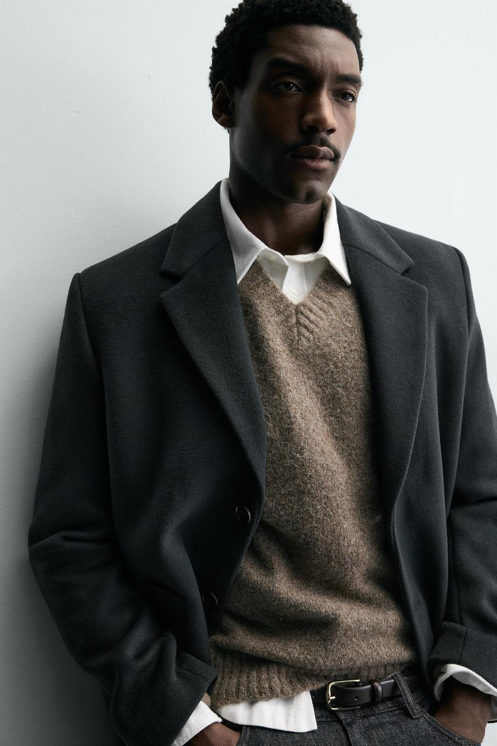 ПАЛЬТО REGULAR FIT ИЗ ШЕРСТИ