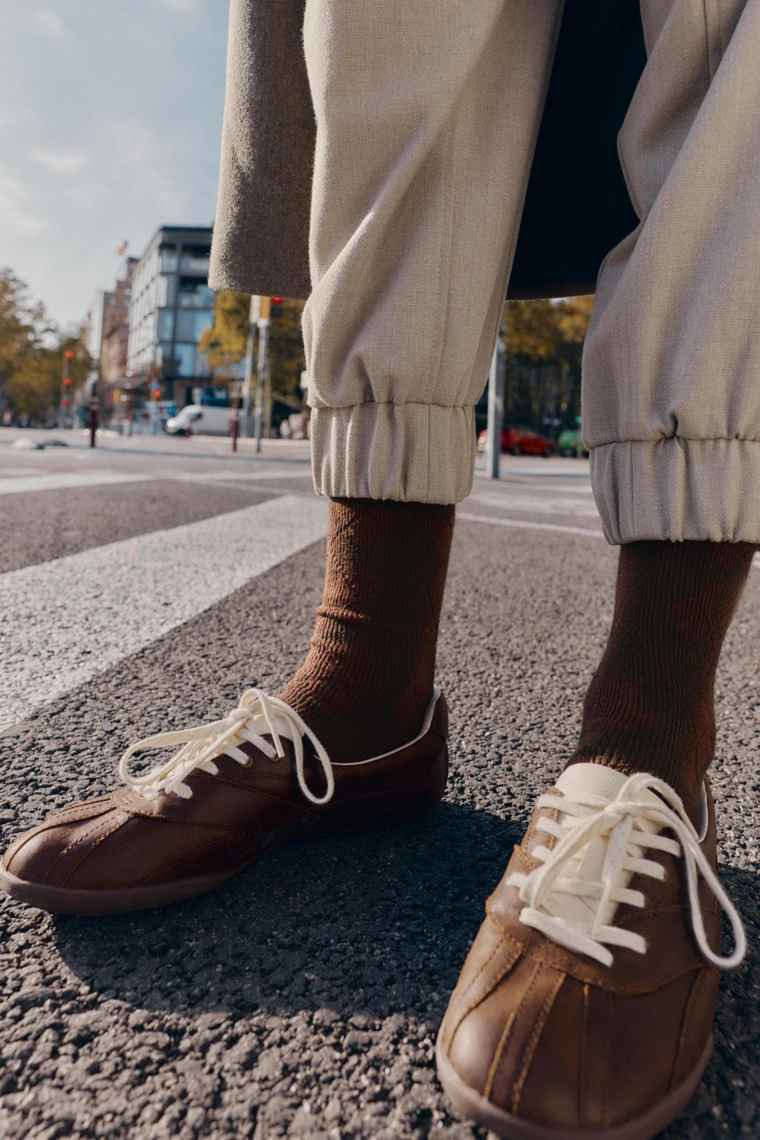 ХЛОПКОВЫЕ НОСКИ В РОМБ