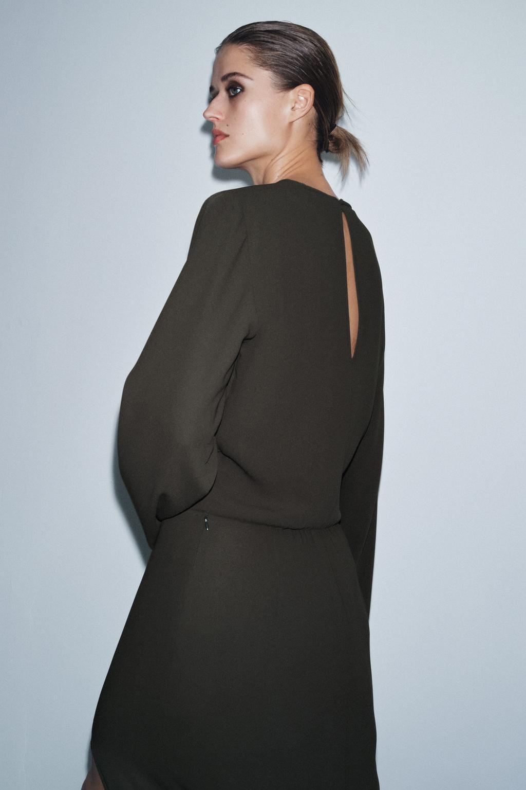 Платье-миди с плиссировкой из коллекции zw