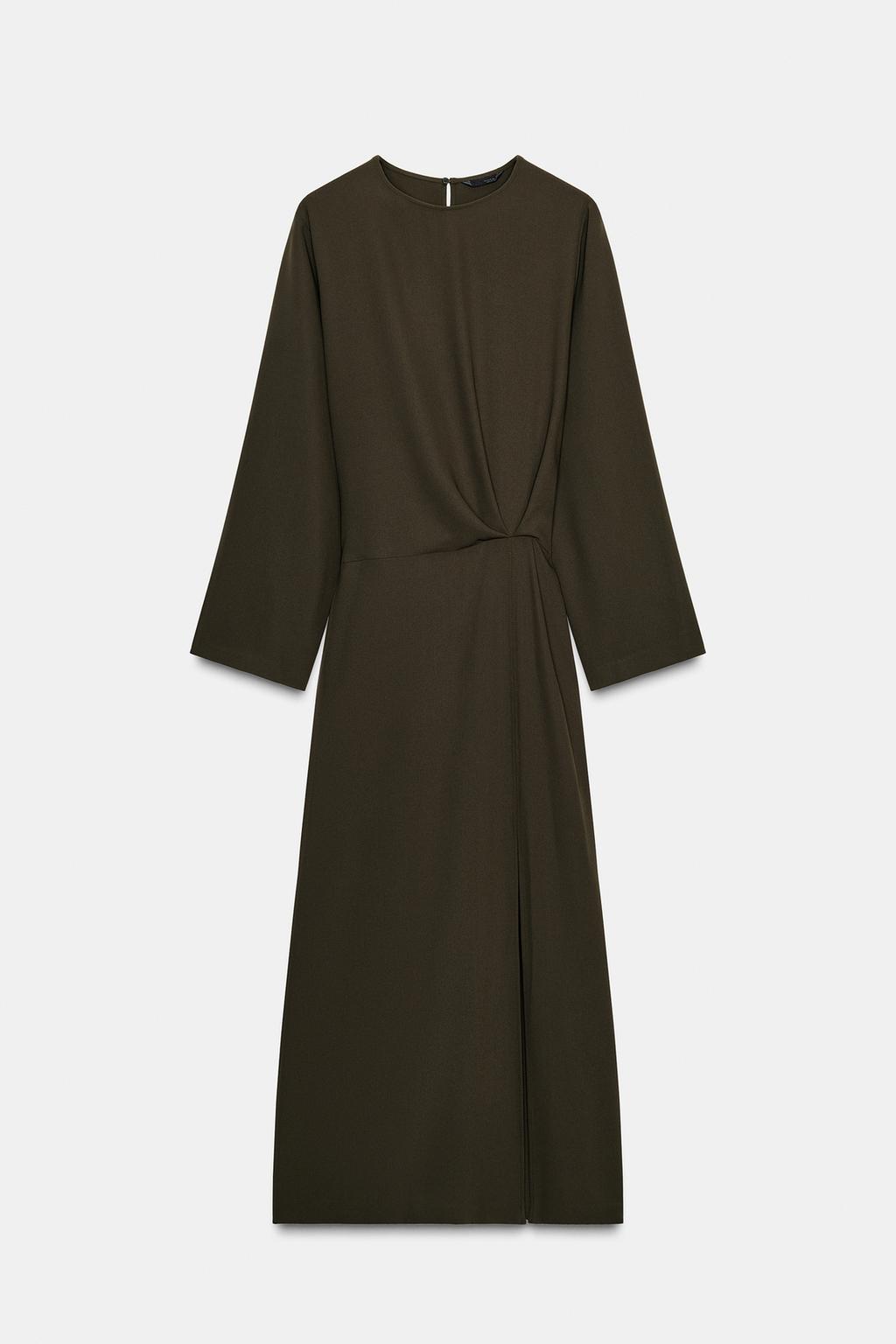 Платье-миди с плиссировкой из коллекции zw