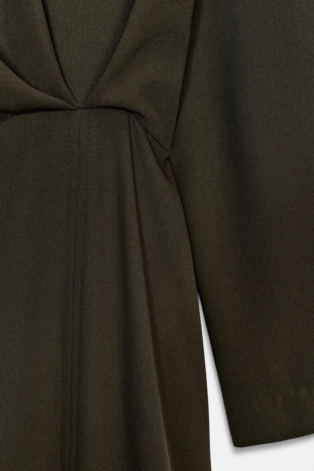 Платье-миди с плиссировкой из коллекции zw