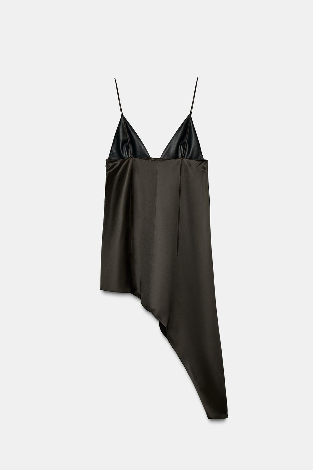 Топ с асимметричным контрастом коллекции zw