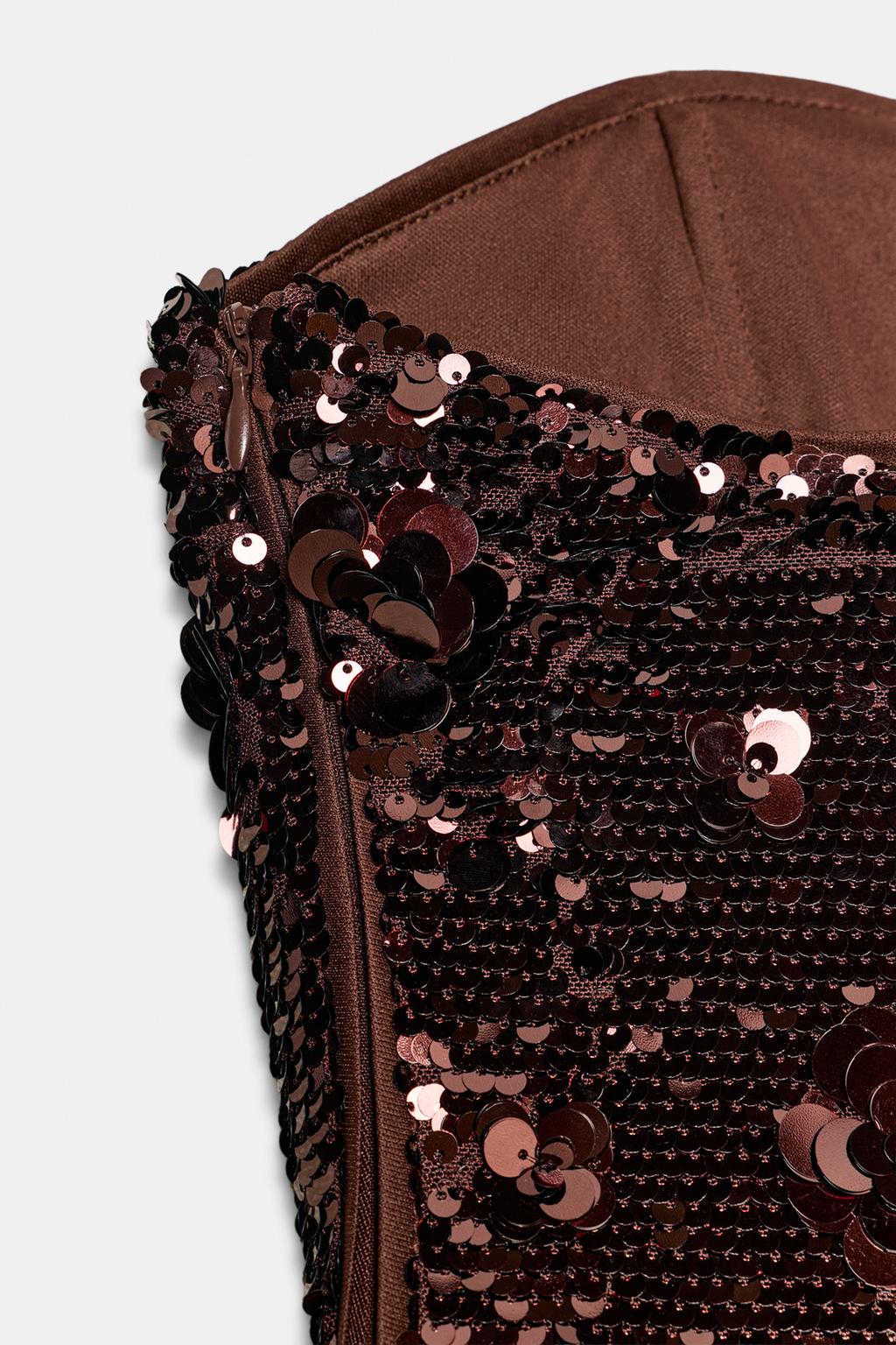 ТОП БЕЗ БРЕТЕЛЕЙ С ПАЙЕТКАМИ