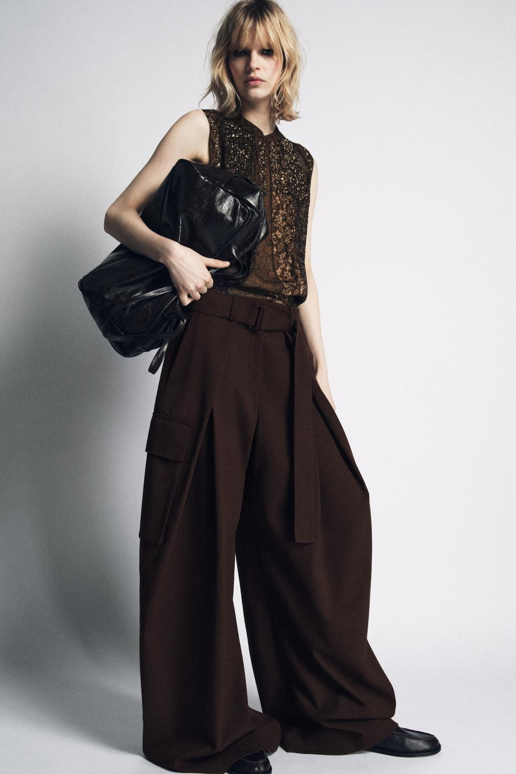 Топ с узором из коллекции zw