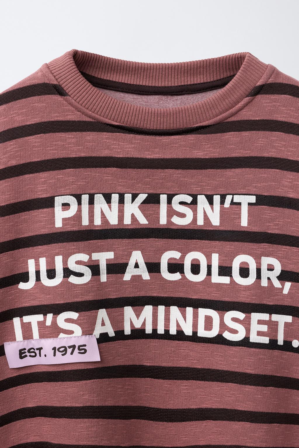 ТОЛСТОВКА В ПОЛОСКУ С НАДПИСЬЮ