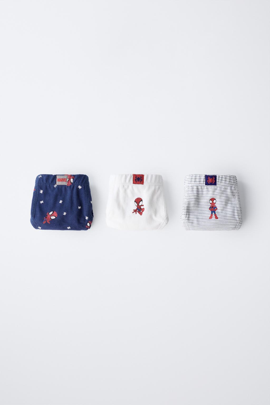 1 1/2-6 ЛЕТ/НАБОР ИЗ ТРЕХ ТРУСОВ С ПРИНТОМ SPIDEY © MARVEL