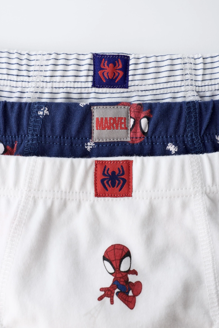 1 1/2-6 ЛЕТ/НАБОР ИЗ ТРЕХ ТРУСОВ С ПРИНТОМ SPIDEY © MARVEL