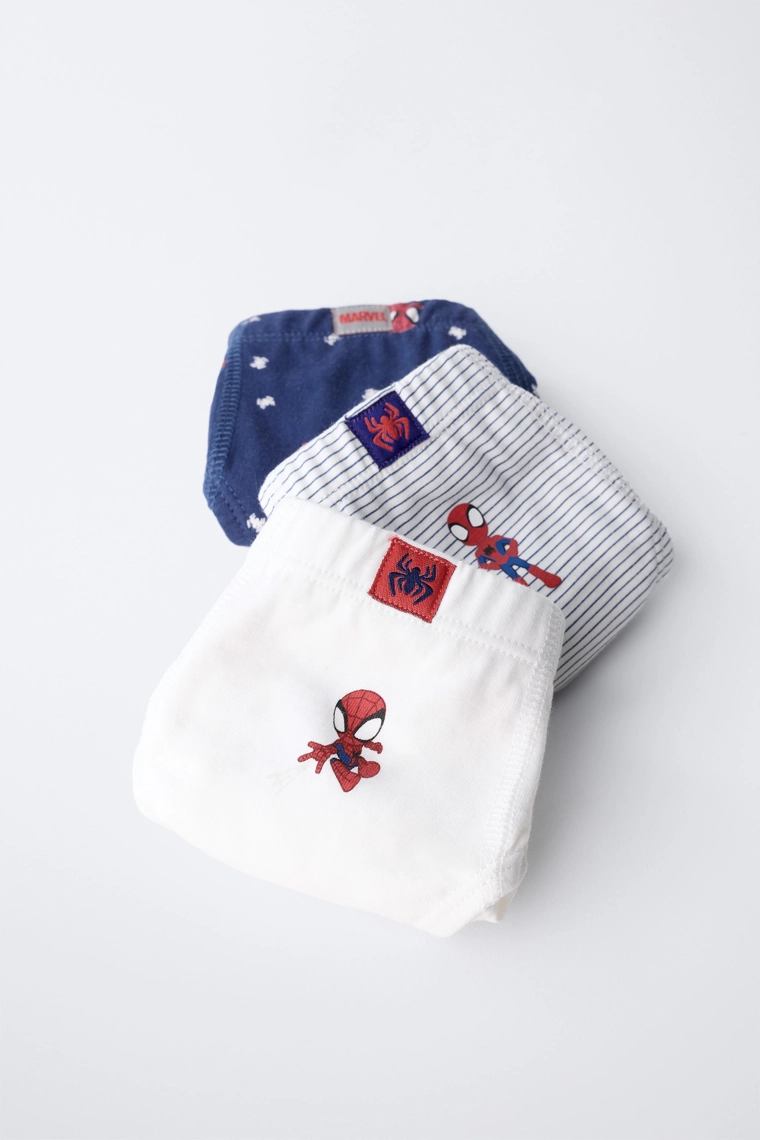 1 1/2-6 ЛЕТ/НАБОР ИЗ ТРЕХ ТРУСОВ С ПРИНТОМ SPIDEY © MARVEL