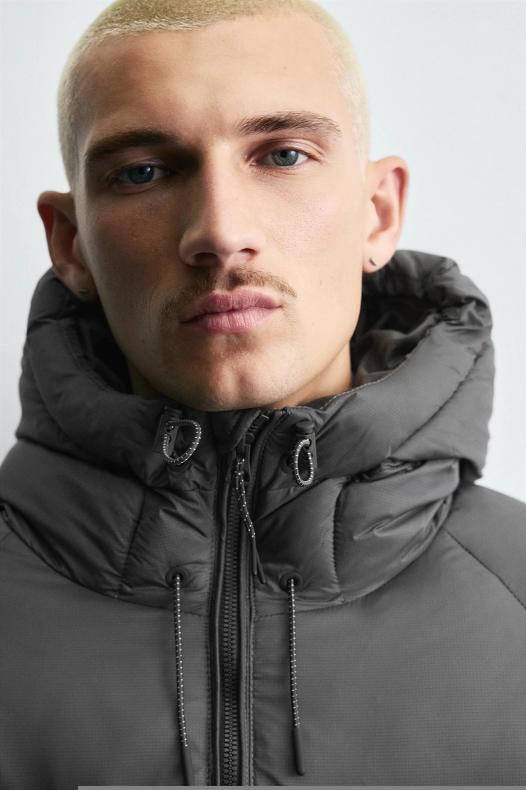 НЕПРОМОКАЕМЫЙ ПУХОВИК ИЗ 100% ПЕРЬЕВ