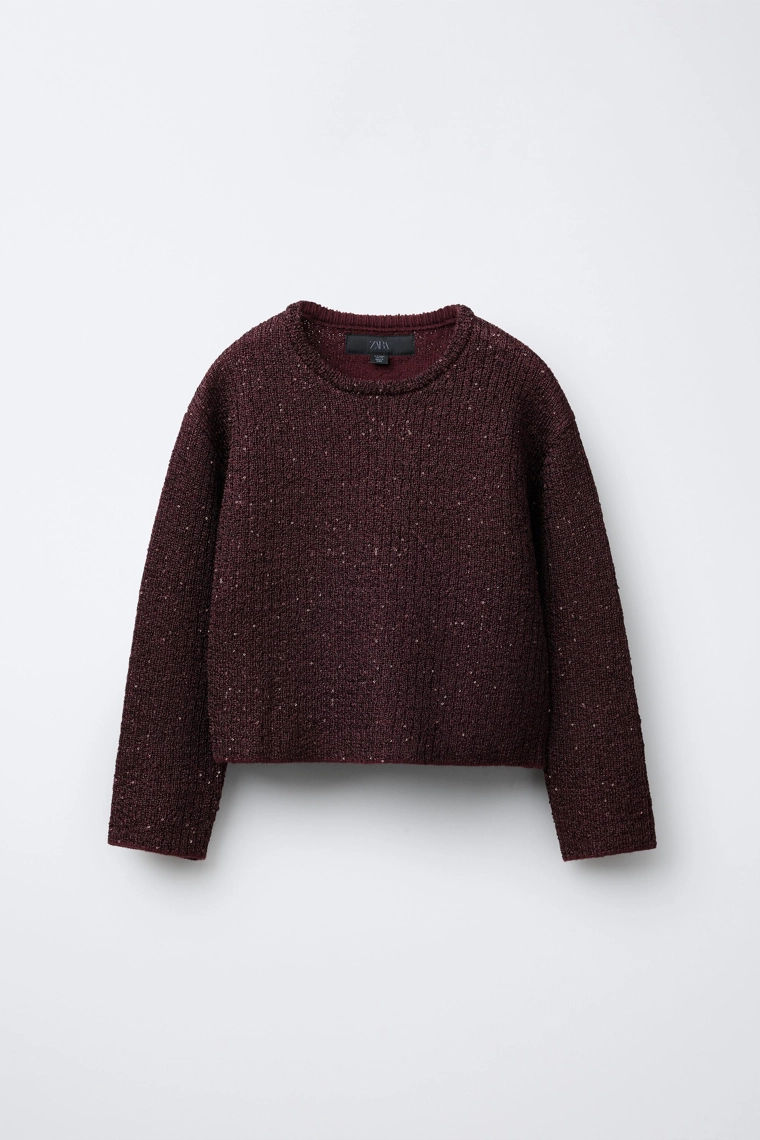 СВИТЕР С ПАЙЕТКАМИ