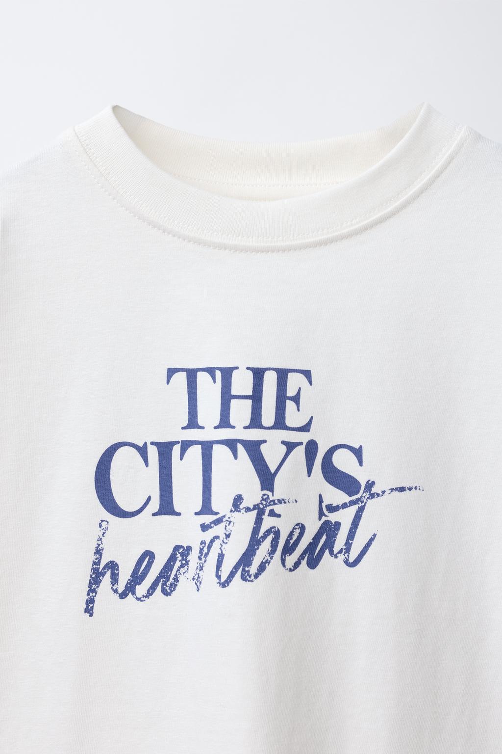 ФУТБОЛКА С ТЕКСТОВЫМ ПРИНТОМ