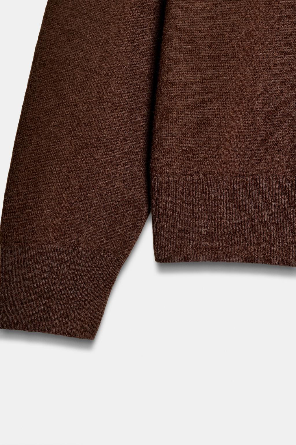 СВИТЕР ИЗ 100% ОЧЕНЬ МЯГКОЙ ШЕРСТИ