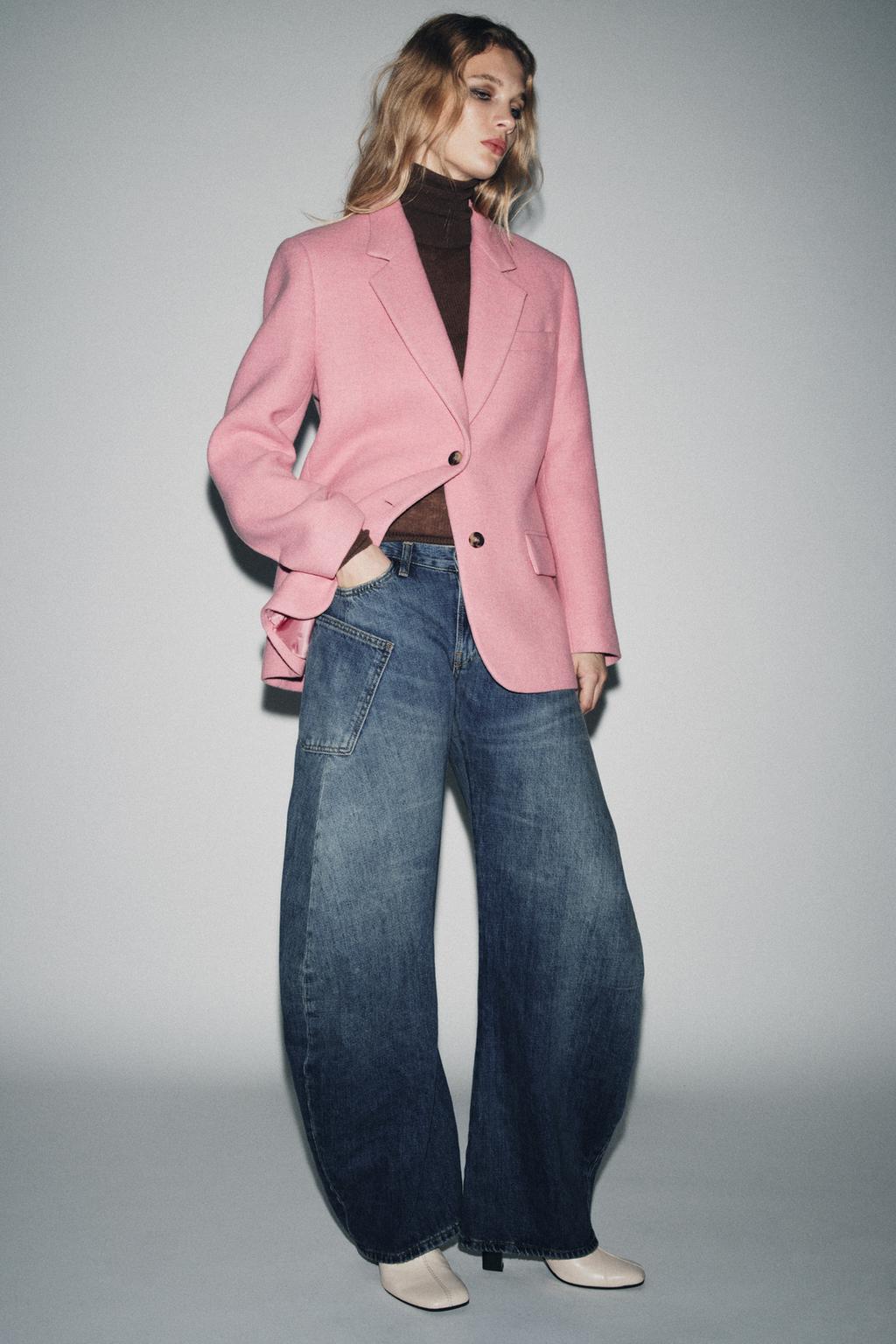 ДЖИНСЫ RELAXED С НИЗКОЙ ПОСАДКОЙ — ZW COLLECTION