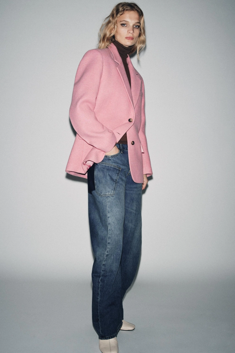 ДЖИНСЫ RELAXED С НИЗКОЙ ПОСАДКОЙ — ZW COLLECTION