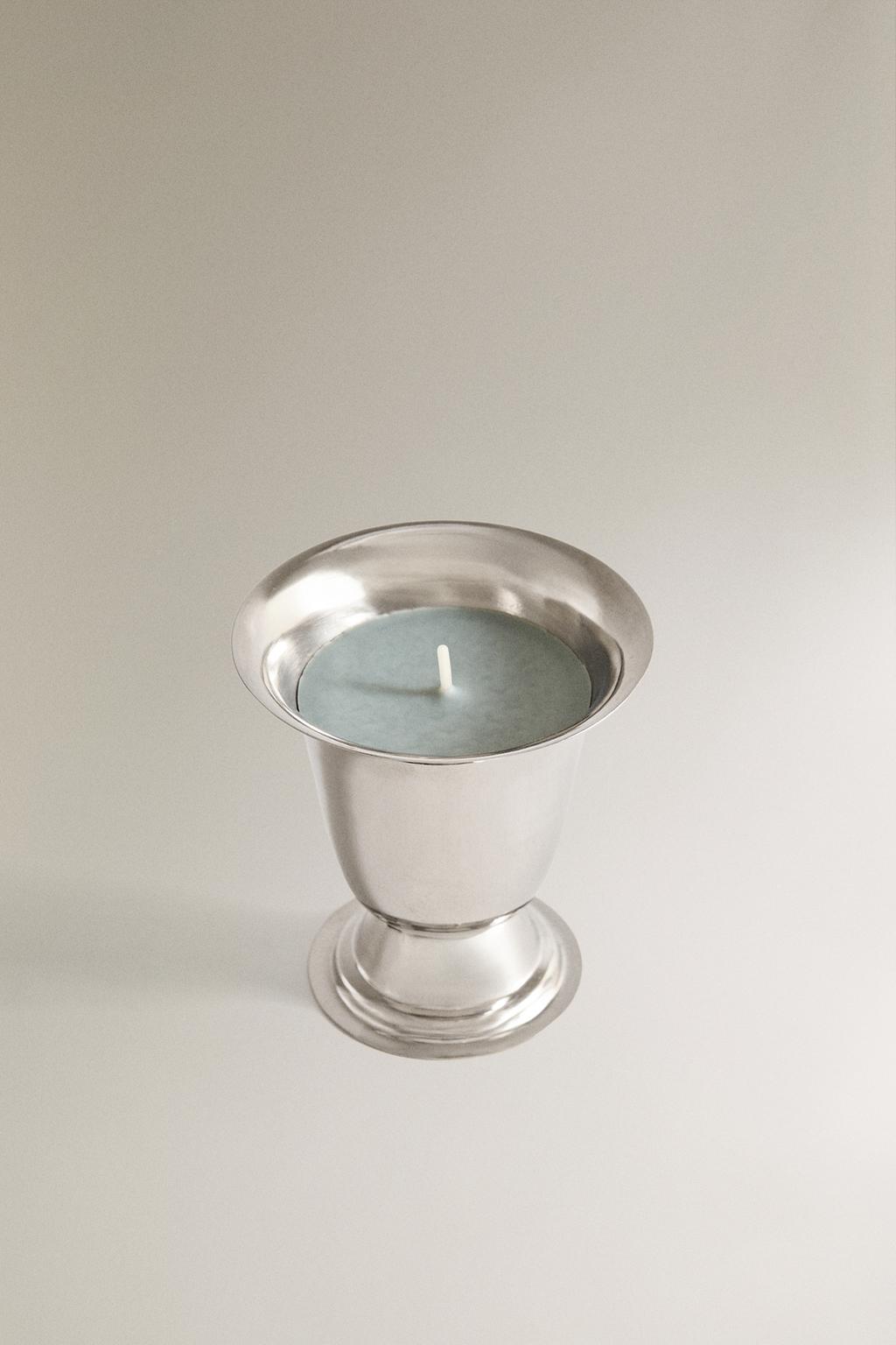 (160 г) ароматическая свеча basilicum в металлической чаше