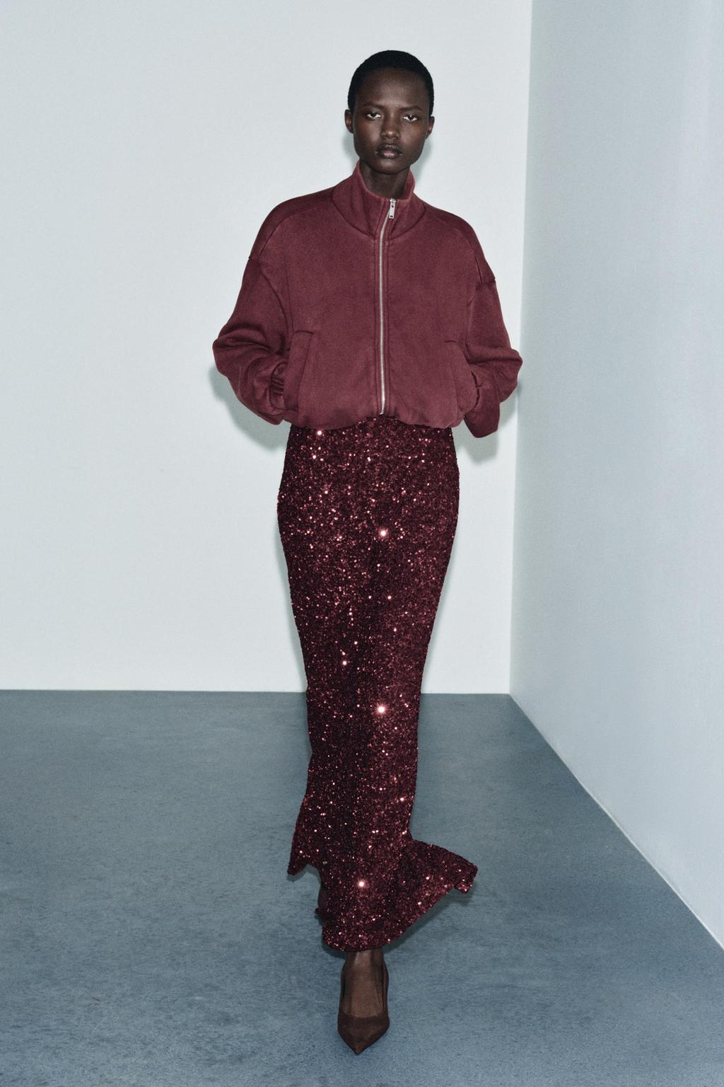 КУРТКА ИЗ МЯГКОЙ ТКАНИ С ЭФФЕКТОМ ПОТЕРТОСТИ