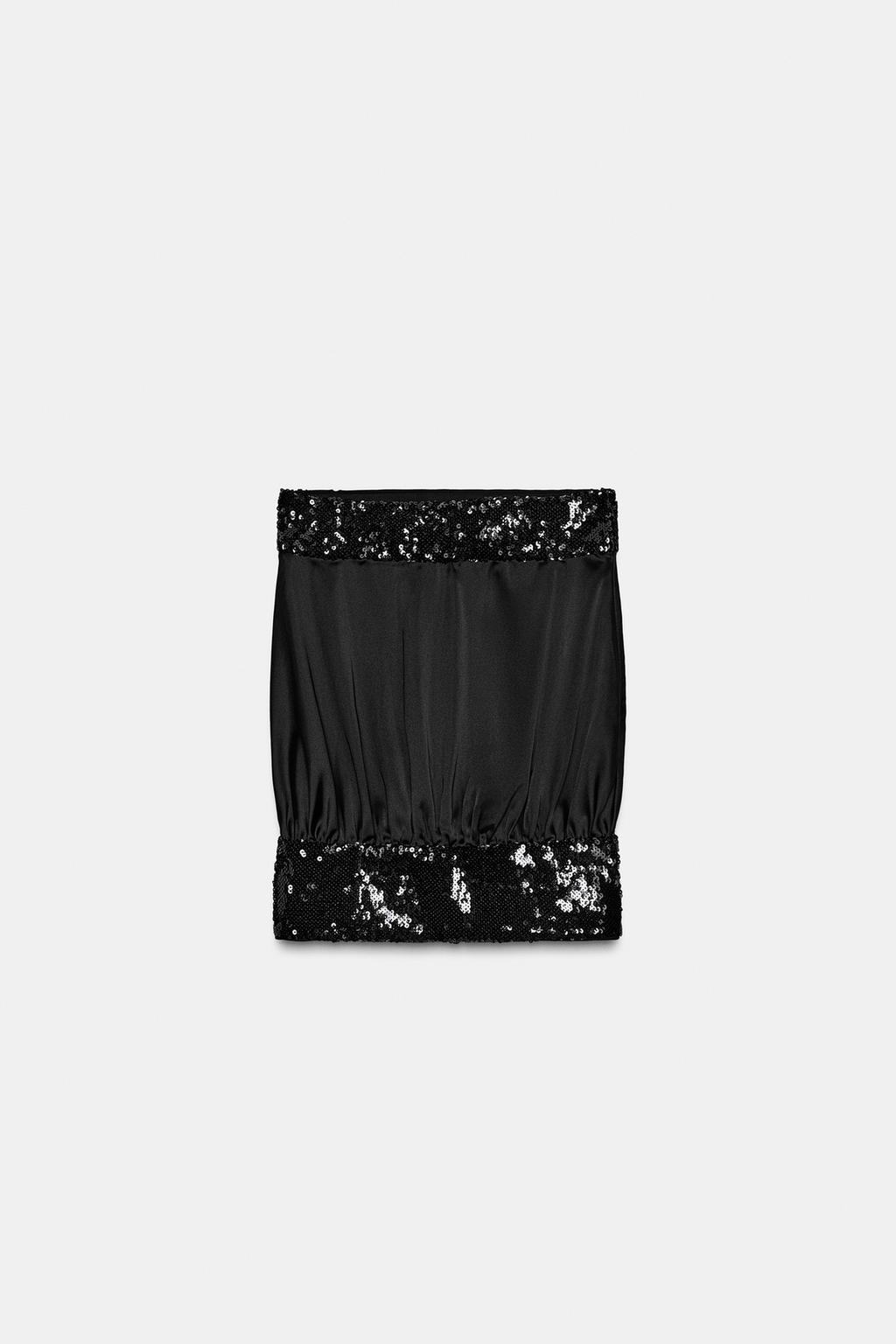 ТОП БЕЗ БРЕТЕЛЕК С ПАЙЕТКАМИ