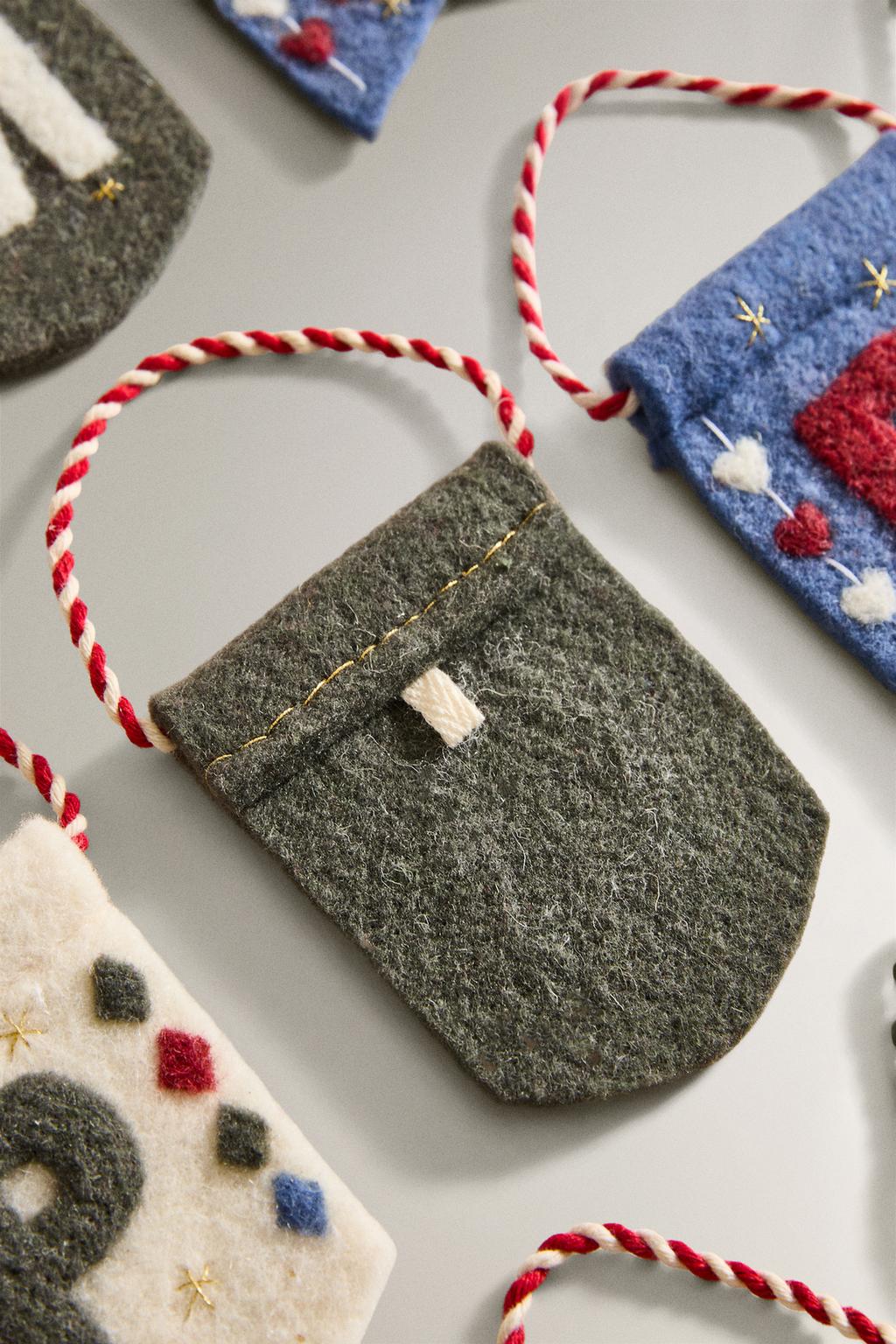 Украшение рождество флаг (l-v)