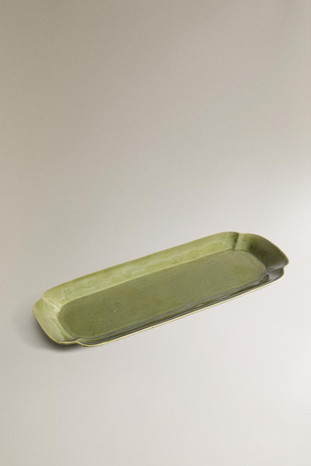 Керамический поднос