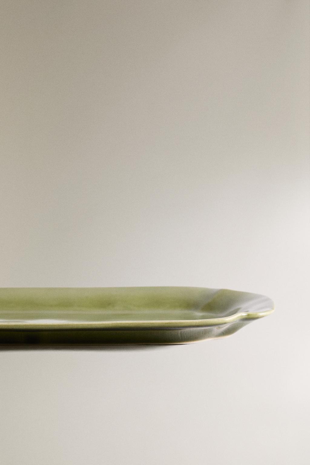 Керамический поднос