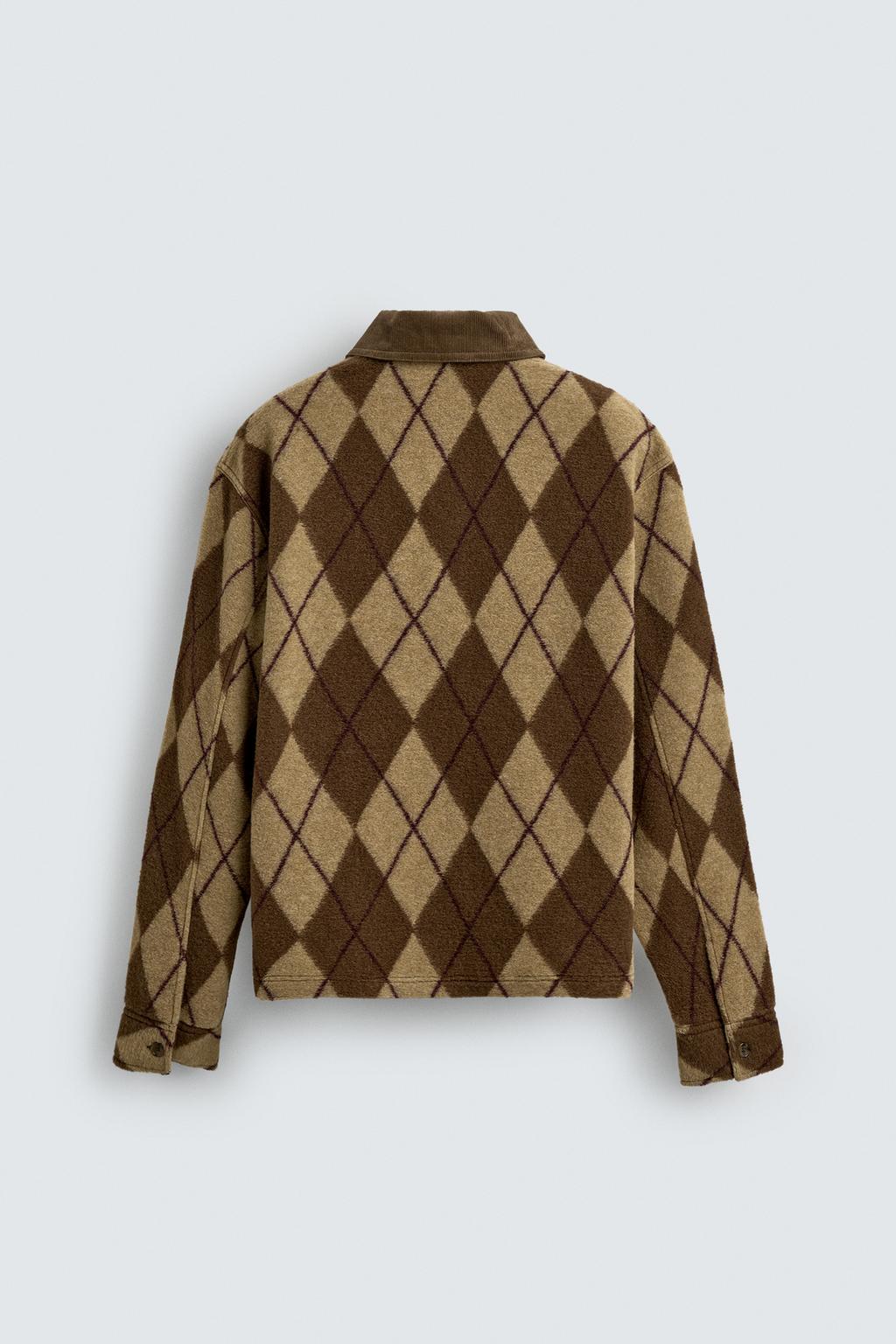 ПОЛО ЖАККАРДОВОЕ С РОМБАМИ