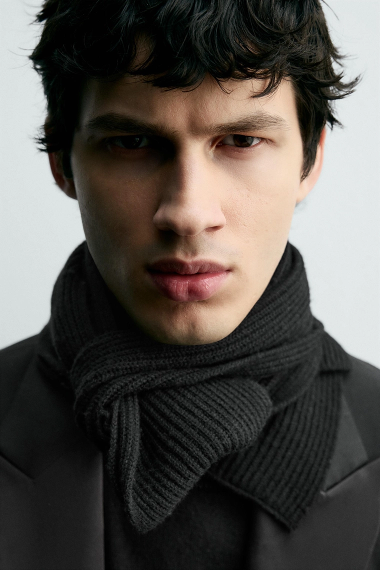 КОСТЮМНЫЙ БЛЕЙЗЕР-СМОКИНГ ИЗ ШЕРСТИ