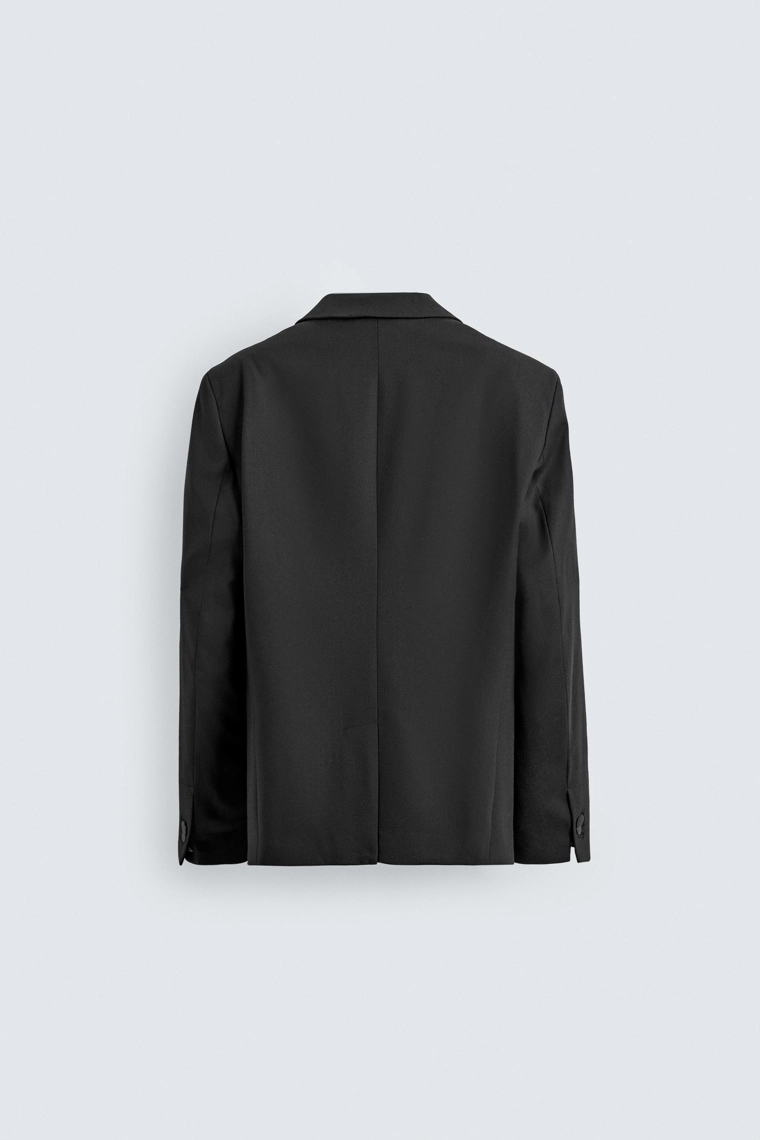 КОСТЮМНЫЙ БЛЕЙЗЕР-СМОКИНГ ИЗ ШЕРСТИ