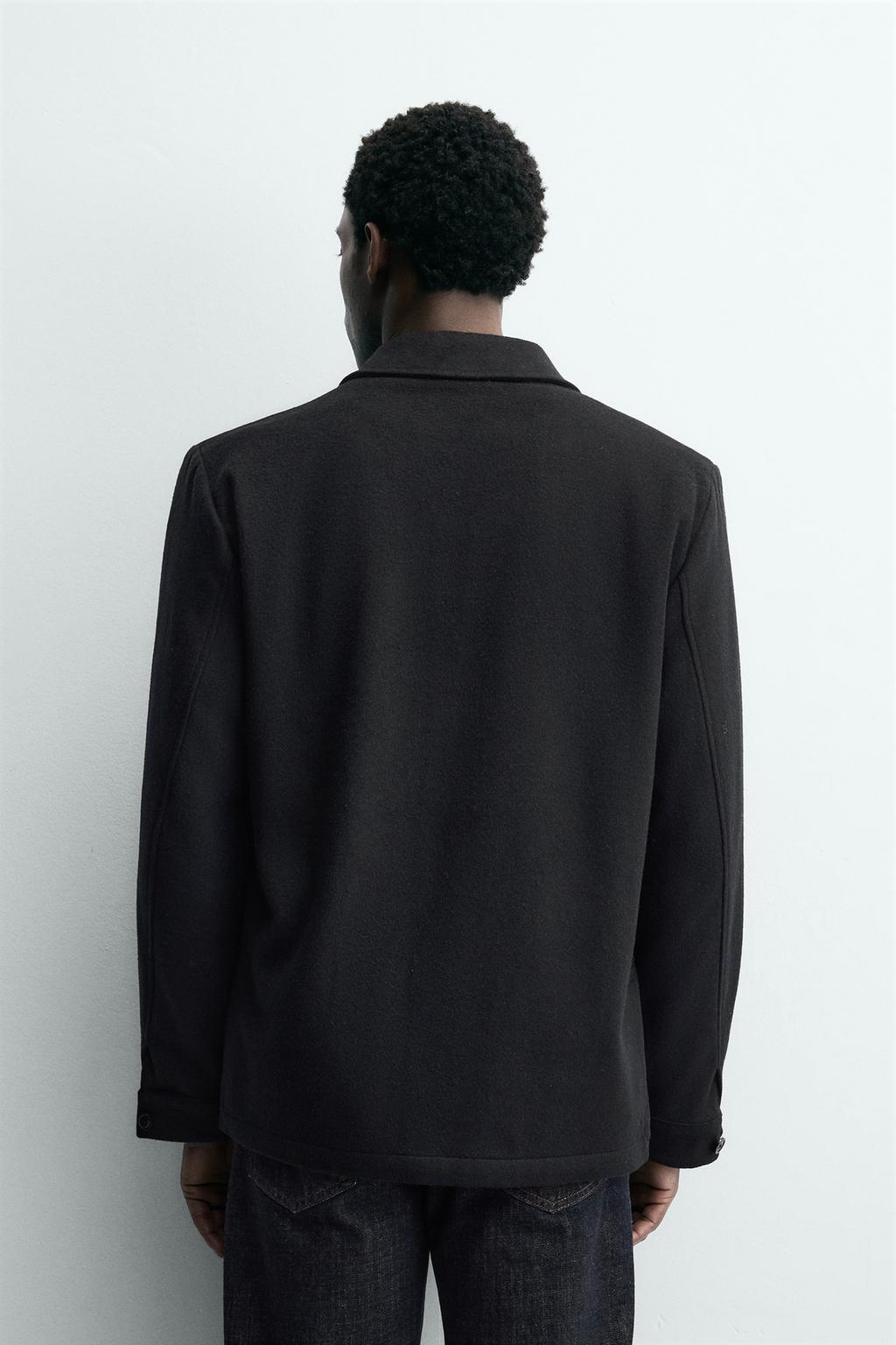 БЛЕЙЗЕР RELAXED FIT ИЗ СМЕСОВОЙ ШЕРСТИ