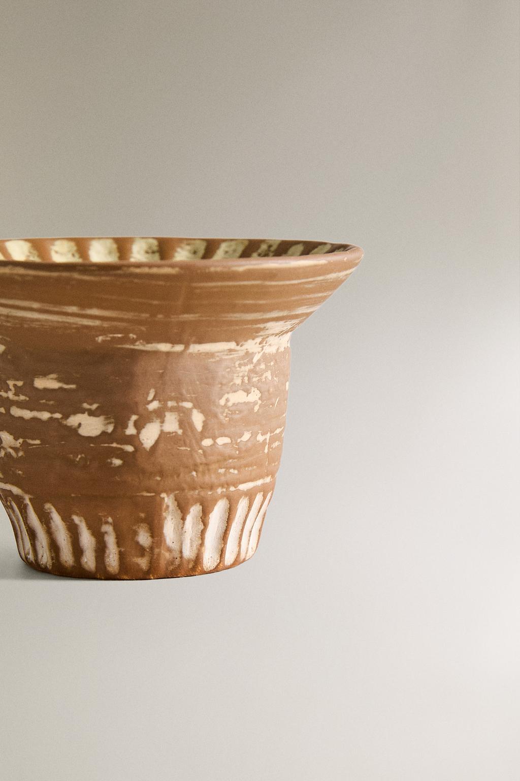 Керамический подсвечник